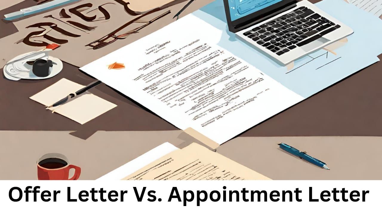 Difference between Offer Letter and Appointment Letter